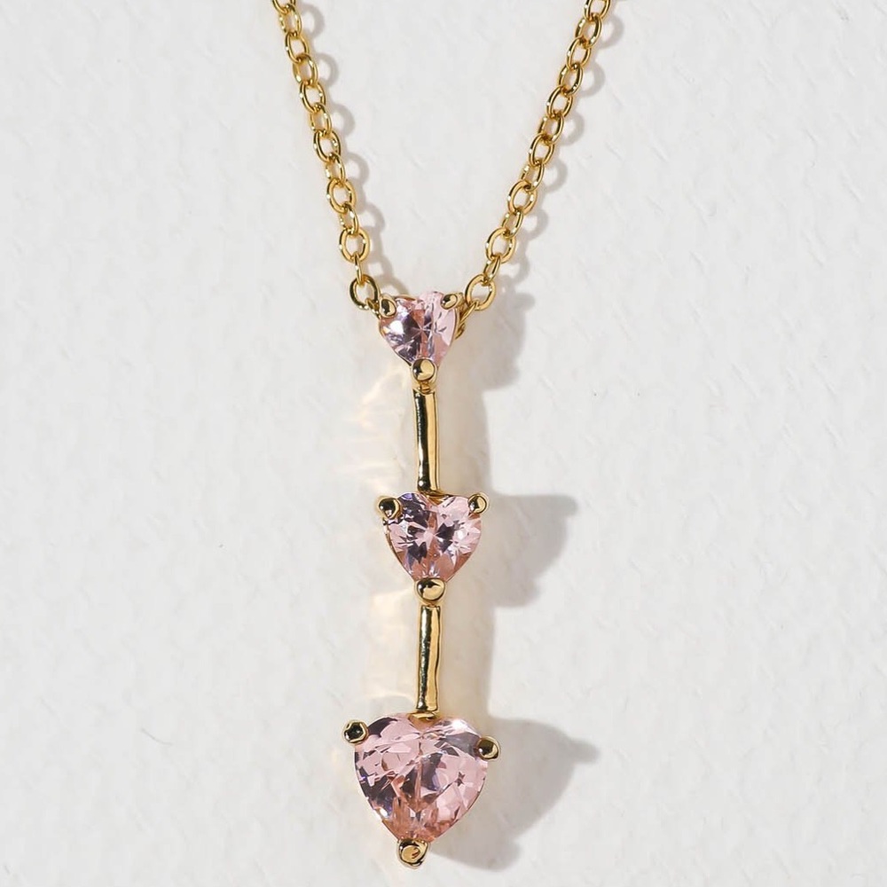 New Vanessa Mooney THE CUPID TRIO NECKLACE